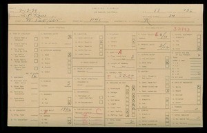 WPA household census for 1141 W 1ST STREET, Los Angeles