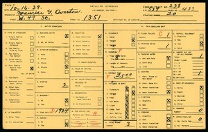 WPA household census for 1351 W 49TH ST, Los Angeles County