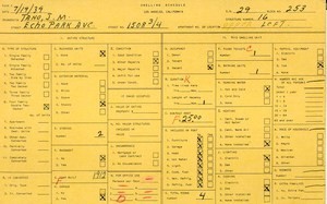 WPA household census for 1508 ECHO PARK AVE, Los Angeles