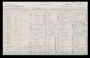 WPA household census for 540 W 11TH STREET, Los Angeles County