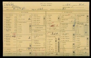 WPA household census for 1128 W 7TH STREET, Los Angeles