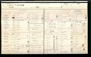 WPA household census for 916 F ST, Los Angeles County