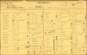 WPA household census for 4801 HUBBARD AVE, Los Angeles County