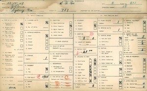WPA household census for 757 SYDNEY DR, Los Angeles County
