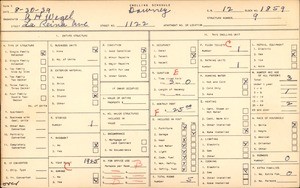 WPA household census for 1122 La Reina Avenue, Los Angeles County