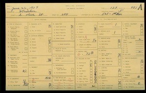 WPA household census for 244 S OLIVE STREET, Los Angeles