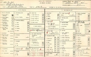 WPA household census for 1217 E 35TH STREET, Los Angeles County
