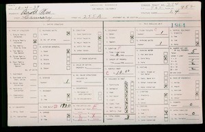 WPA household census for 255 CANNERY ST, Los Angeles County