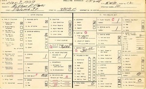 WPA household census for 3709 PALOMA, Los Angeles