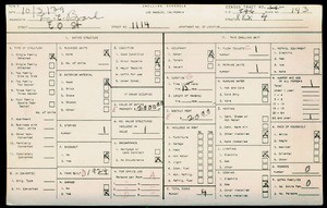 WPA household census for 1114 E O ST, Los Angeles County