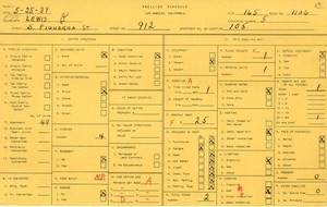 WPA household census for 912 S FIGUEROA, Los Angeles