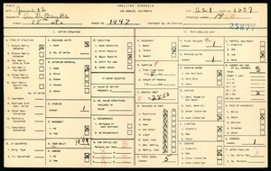 WPA household census for 1447 18TH ST, Los Angeles