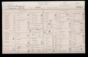 WPA household census for 626 VENICE BLVD, Los Angeles