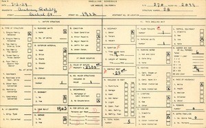 WPA household census for 1912 SICHEL ST, Los Angeles