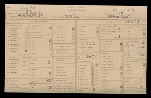WPA household census for 1715 MIRAMAR ST, Los Angeles