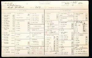 WPA household census for 859 W 9TH ST, Los Angeles County