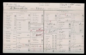 WPA household census for 8331 S HOOVER ST, Los Angeles County