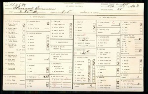 WPA household census for 815 E 85TH STREET, Los Angeles County