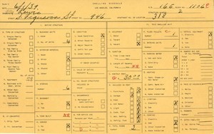 WPA household census for 946 S FIGUEROA, Los Angeles