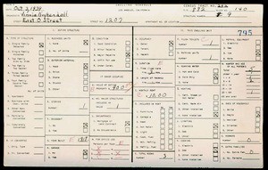 WPA household census for 1207 E O ST, Los Angeles County