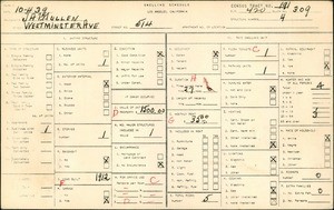 WPA household census for 514 WESTMINSTER AVE, Los Angeles County