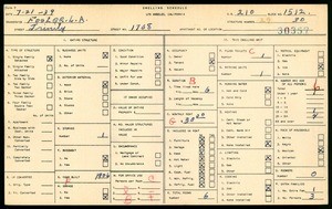 WPA household census for 1708 TRINITY STREET, Los Angeles