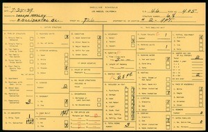 WPA household census for 726 N OCCIDENTAL BLVD, Los Angeles