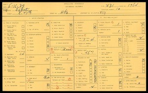WPA household census for 440 EAST 27TH STREET, Los Angeles