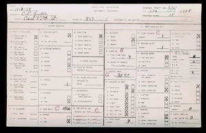 WPA household census for 847 E 83RD ST, Los Angeles County