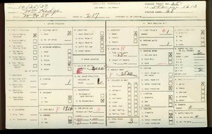 WPA household census for 217 W 94TH STREET, Los Angeles County