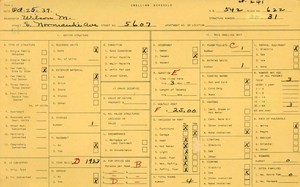 WPA household census for 5607 S NORMANDIE, Los Angeles