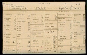 WPA household census for 774 EAST KENSINGTON ROAD, Los Angeles