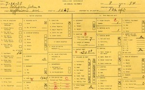 WPA household census for 1037 HYPERION, Los Angeles