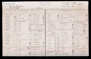 WPA household census for 406 E 93RD STREET, Los Angeles County