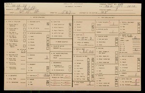 WPA household census for 527 W 15TH STREET, Los Angeles County