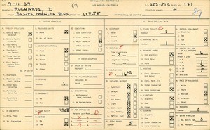 WPA household census for 11858 SANTA MONICA BLVD, Los Angeles