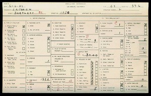 WPA household census for 1050 BARTLETT ST, Los Angeles