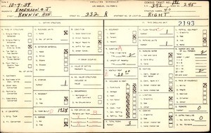 WPA household census for 332 RENNIE AVE, Los Angeles County