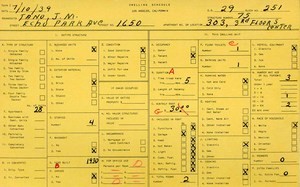 WPA household census for 1650 ECHO PARK AVE, Los Angeles