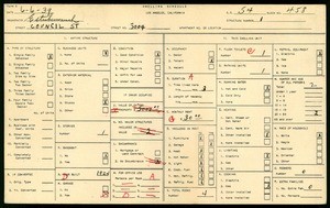 WPA household census for 3004 COUNCIL ST, Los Angeles