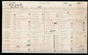 WPA household census for 147 S AVENUE 22, Los Angeles