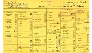 WPA household census for 334 S FIGUEROA, Los Angeles