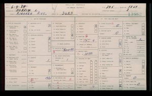 WPA household census for 3623 RIECKER AVE, Los Angeles