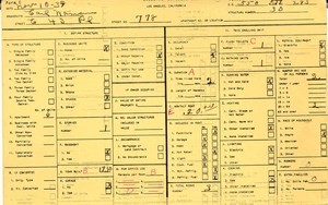 WPA household census for 778 E 43RD, Los Angeles