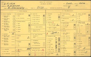 WPA household census for 3231 N BROADWAY, Los Angeles