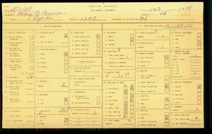 WPA household census for 1043 BYRAM ST, Los Angeles
