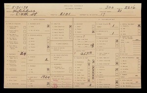 WPA household census for 2101 E 4TH ST, Los Angeles
