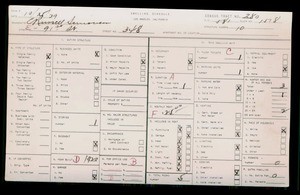 WPA household census for 348 E 91ST STREET, Los Angeles County