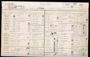 WPA household census for 1066 W 17TH, Los Angeles County