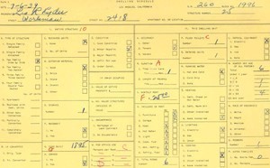 WPA household census for 2418 WORKMAN, Los Angeles